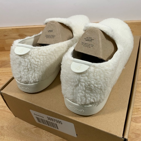 NEW‎ Wool Lounger Fluff Mens 13 Natural White Cream Merino Wool MF1MAWW130 - Picture 5 of 11